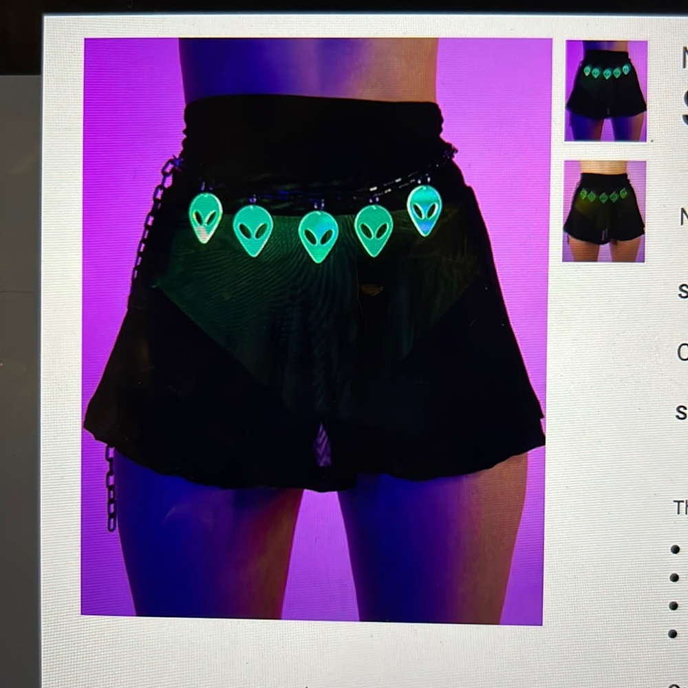 Nomad kandi beam me up alien belt
